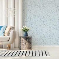 Tempaper Peel & Stick Constellations Wall Paper, Frost