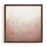 Rise II by Kristin Doversberger, White Wood Frame, Full Bleed, 11x11