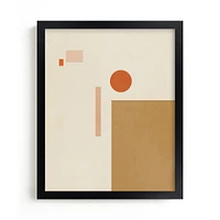 Les Italiennes I by Alex Roda, White Wood Frame, Full Bleed, 8x10