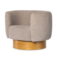 Platform Base Swivel Chair, Atlantis Moss