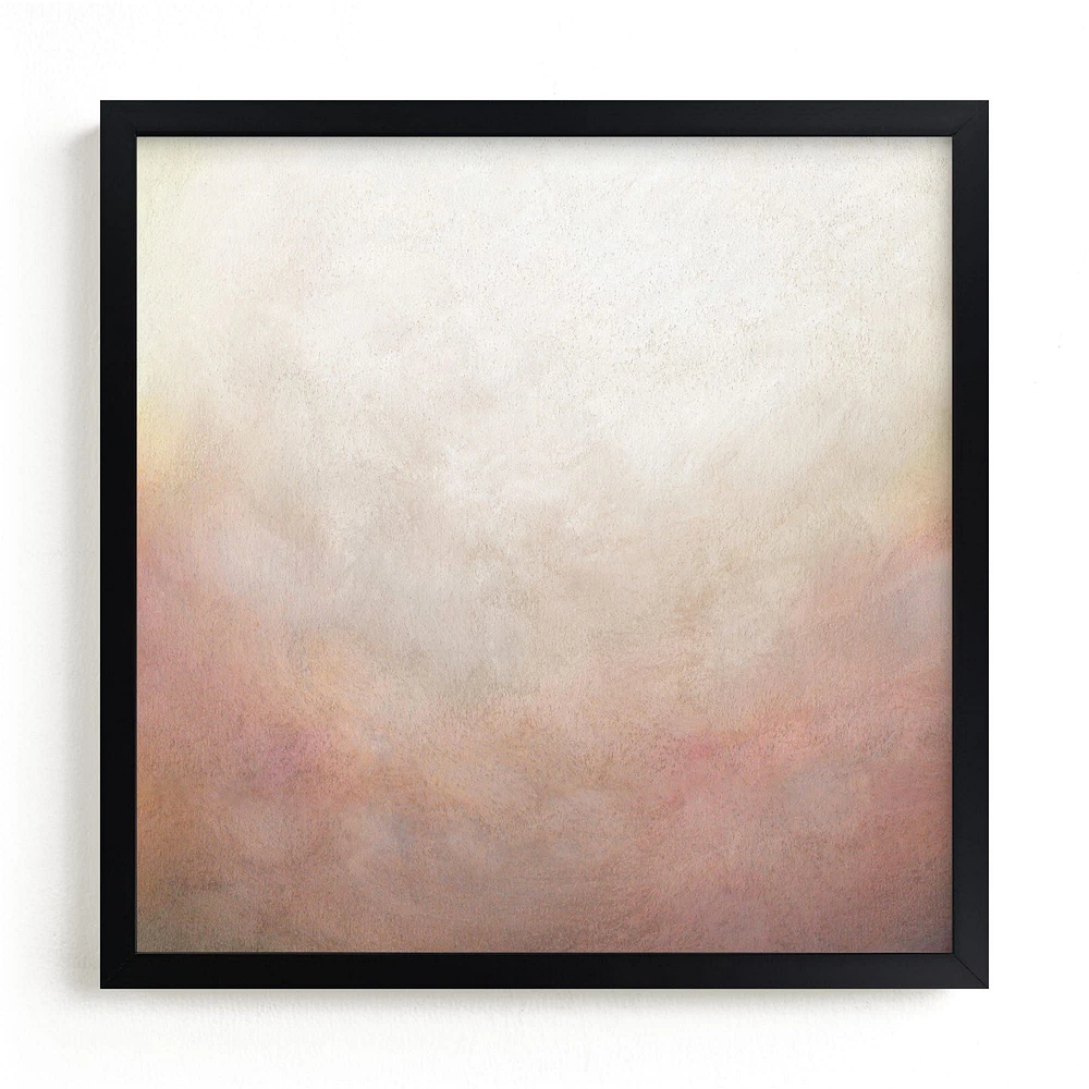 Rise II by Kristin Doversberger, White Wood Frame, Full Bleed, 11x11