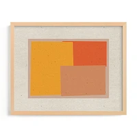 Come And Stay With Me I by Alain Castoriano, Natural Wood Frame, Full Bleed, 14x11