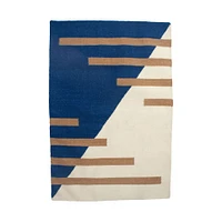 Luna Stripe Blue Rug