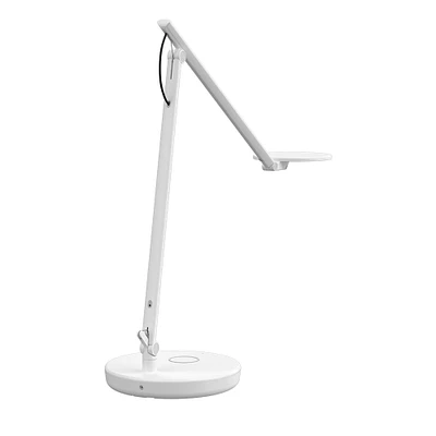 Humanscale Nova Light Extended Arms Base; Wireless Charging Desktop Base Jet Black