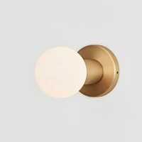 Brass Lochan Sconce with Oval