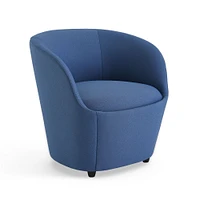 Willow Lounge Smooth Back Swivel Base Era Oatmeal