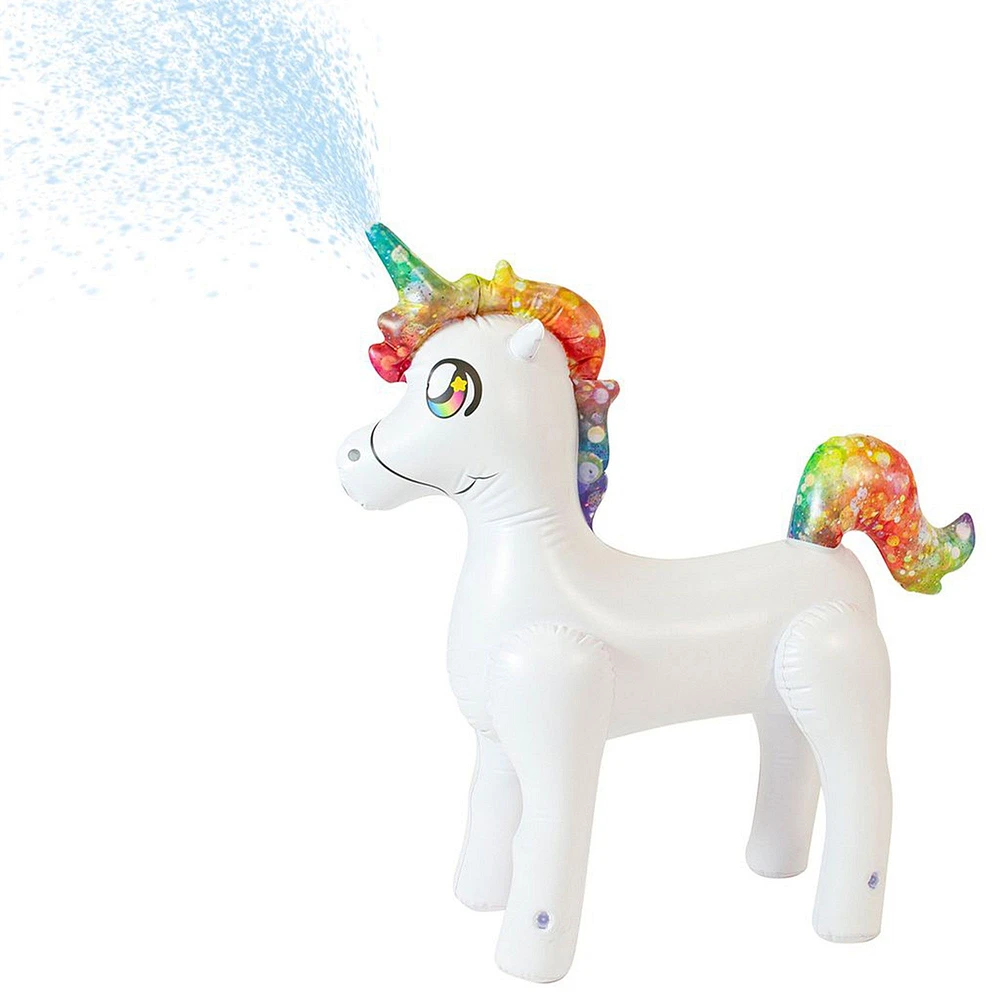 Poolcandy Inflatable Small 40" Unicorn Sprinkler