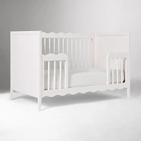 Daisy Convertible Crib Toddler Bed Conversion Kit, White