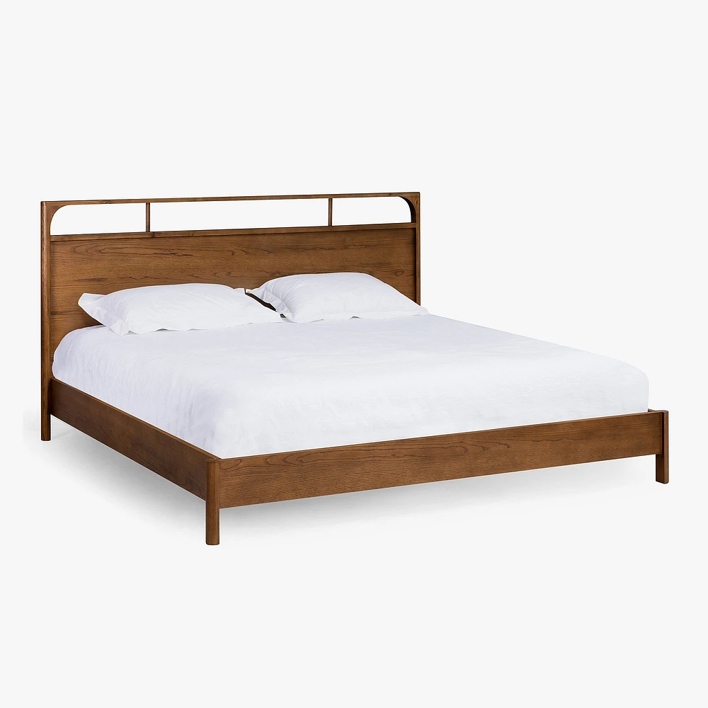 Joplin Bed, Queen, Walnut