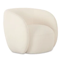 Xadrian Outdoor Lounge Chair, Cream