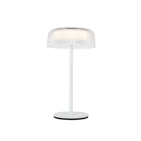 Neveah LED Table Lamp, 10.5", White