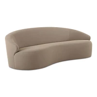 Aislinn 100" Outdoor Sofa, Taupe