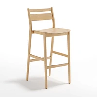 Sigsbee Wood Barstool, Natural