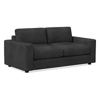 Urban 73" Sofa, Poly Fill, Saddle Leather, Nut