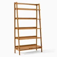 Mid-Century Open Shelves, Wide, Acorn