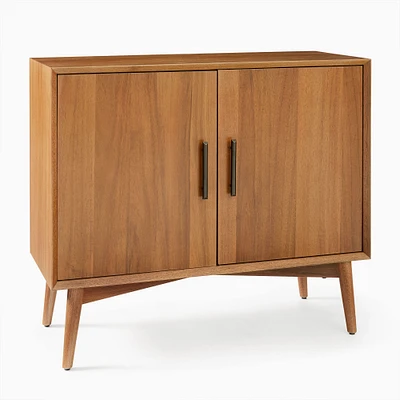 Mid Century (35") Console with Doors, Acorn