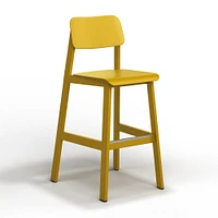 Sadie II Outdoor Barstool, Ink Black