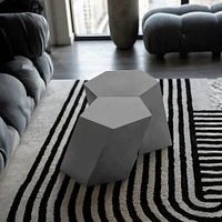 Scutoid Coffee Table- Black