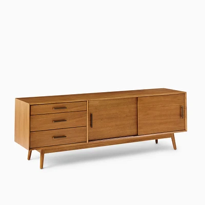 Mid-Century Console, 80", Acorn