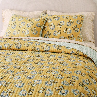 Rhode Toulon Twin/Twin XL Quilt, Dijon