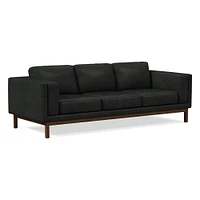 Dekalb 68" Sofa, Saddle Leather, Nut, Acorn