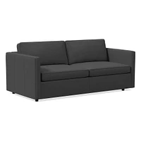 Harris 78" Sleeper Sofa, Saddle Leather, Nut