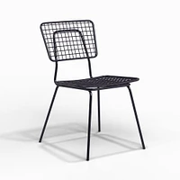 Opla Outdoor Chair, Ink Black