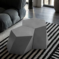 Scutoid Coffee Table- Black