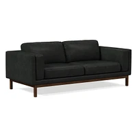 Dekalb 68" Sofa, Saddle Leather, Nut, Acorn