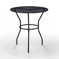 Opla Outdoor Table  Round, Ink Black