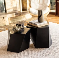 Scutoid Coffee Table- Black