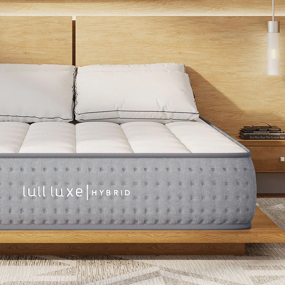 Lull Luxe Hybrid Cushion Mattress, Firm, Twin