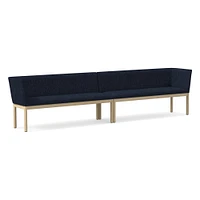 Hargrove Banquette  Left Arm Bench + Right YDLW Alabaster Dune