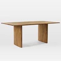 Anton Solid Wood 72" Dining Table, Burnt Wax