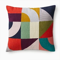 Margo Selby Puzzle Geo Pillow Cover, 20"x20", Multi