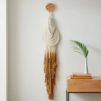 Lyric Wall Hanging, Ivory