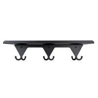 Wall Rack Hooks, Matte Black