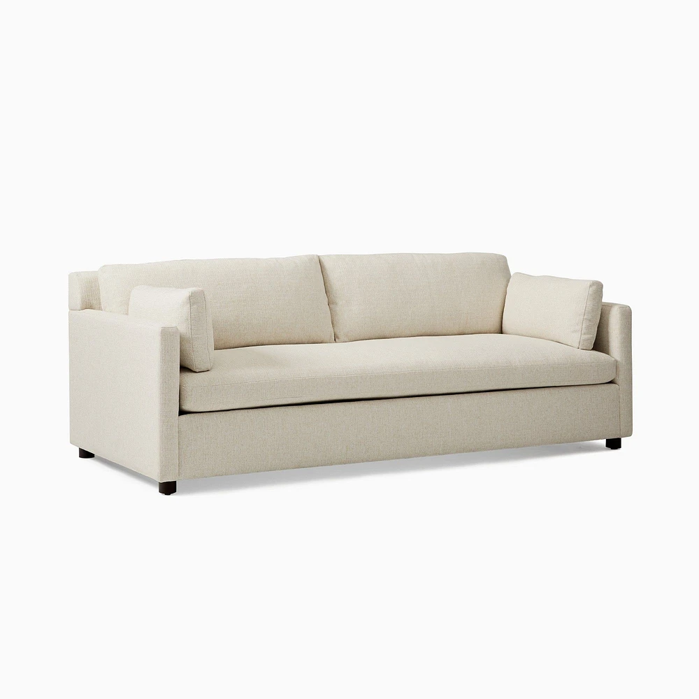 Chip & Dent: Marin 86" Sofa, Standard Depth, Performance Basketweave, Alabaster