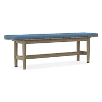 Hargrove Outdoor Collection 64 Inch Dining Bench Cushion, Canvas, Natural