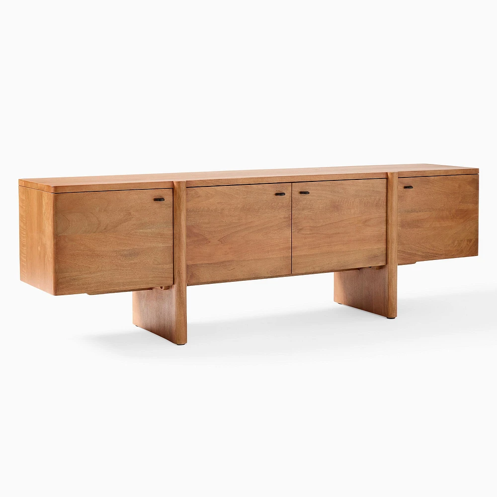 Otto 80" Media Console, Blonde