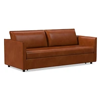 Whitman Sleeper Sofa, Saddle Leather, Nut, CS