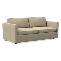 Harris 78" Sleeper Sofa, Saddle Leather, Nut