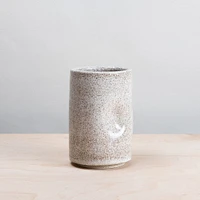 Dimple Stoneware Tumbler Natural