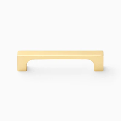 Abbington Drawer Hardware, 4" Pull, Antique Brass