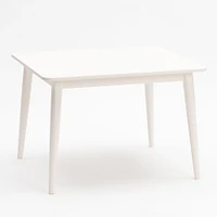 White Child Crescent Table