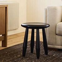 Burke 15" Stool, Black