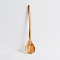 Gharyan Natural Olive Wood Round Cooking Spoon