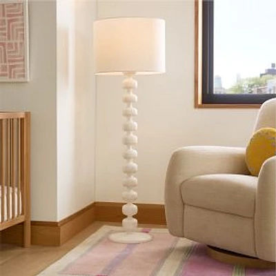 Ruby Floor Lamp, White