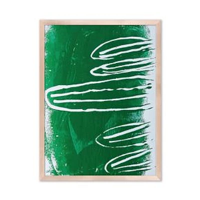 Green I by Artlifiting: Brian Rush Framed

Paper Natural Maple 18x24