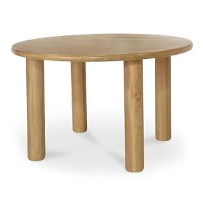 Kosciusko 48" Round Dining Table, Oak